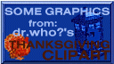 Dr. Who's Thanksgiving Clipart